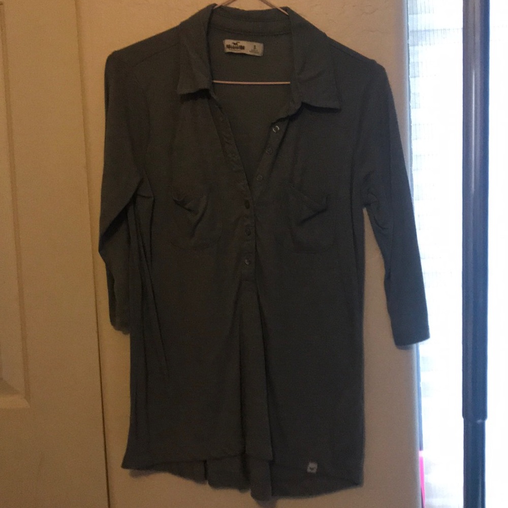 Gray - Quarter Sleeve- T-Shirt